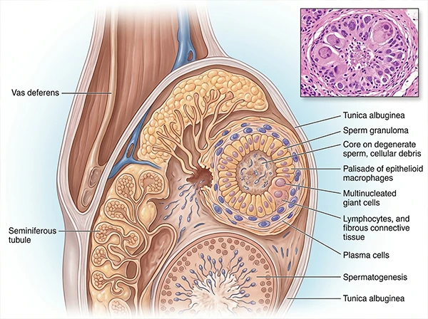 Sperm Granülomu Nedir? Vazektomi Sonrası Nodül Belirtileri, Nedenleri ve Tedavisi